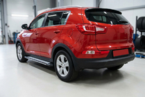Kia Sportage 2010–2015 Rainbow sidetrin (2 stk., alu.) foto 1