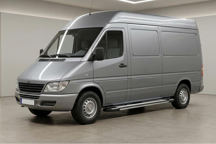 Mercedes Sprinter W901/902/903/904/905 1995–2006 Rainbow sidetrin (2 stk., alu.) Image