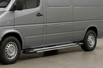 Volkswagen LT 1995–2006 Rainbow sidetrin (2 stk., aluminium) foto 1