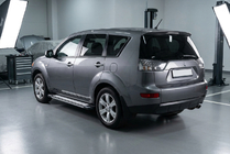 Mitsubishi Outlander 2006–2012 Rainbow sidetrin (2 stk., alu.) foto 1