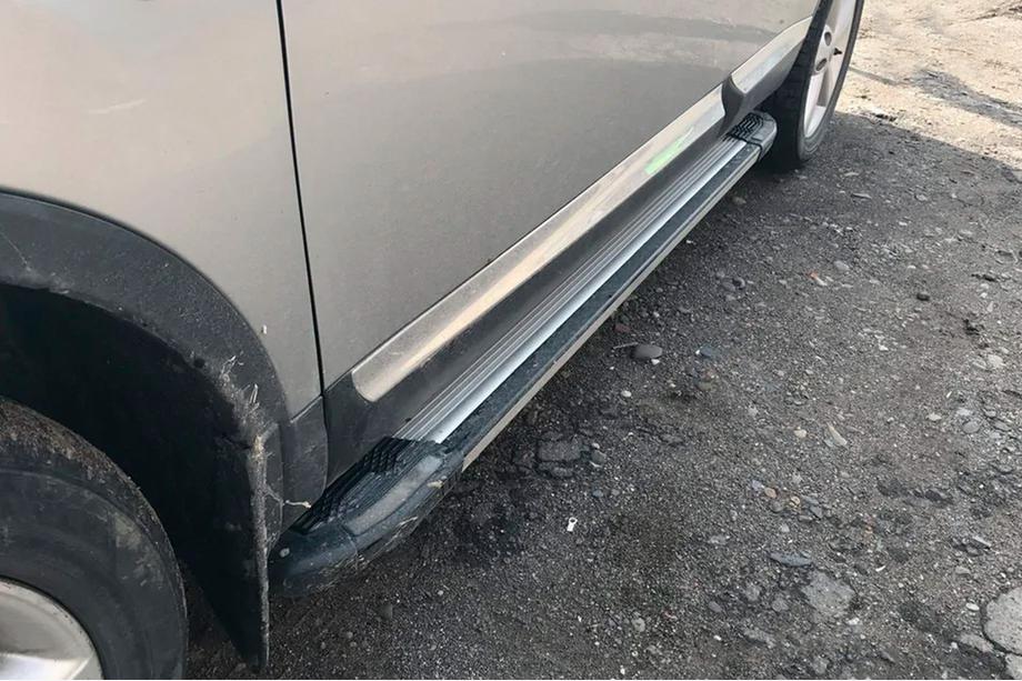 Nissan Qashqai 2007–2010 Rainbow sidetrin (2 stk., alu.) Image