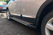 Nissan Qashqai 2010–2014 Sidetrin Rainbow (2 stk., aluminium) foto 2