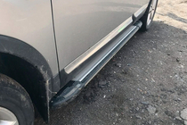 Nissan Qashqai 2010–2014 Sidetrin Rainbow (2 stk., aluminium) foto 3