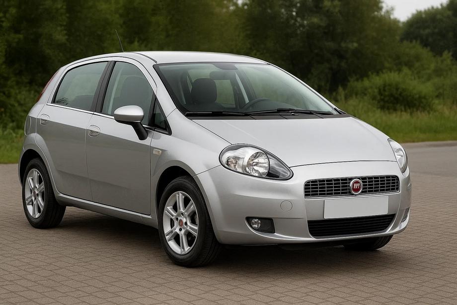Fiat Punto Grande/EVO 2006–2018 Udvendig rudeindfatning (6 stk., rustfrit stål) Image