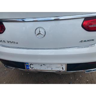 Kromliste til bagkofanger (OEM) Mercedes GLE Coupé C292 2015–2019 foto 3