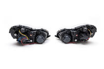 Mercedes C-class W203 2000–2007 Forlygter med LED-positionslys (2 stk.) Mørk foto 5