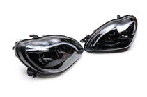 Mercedes S-class W220 1998–2005 Forlygter med LED-positionslys (2 stk.) foto 3