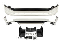 Toyota Land Cruiser Prado 150 2009–2023 Kofangerbeskyttere til for- og bagkofanger Executive (2017-) Sort farve foto 1