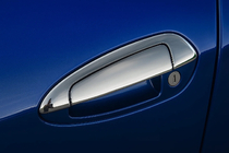 Fiat Linea 2006–2018 Krom dørgrebsafdækninger med top (8 dele, rustfrit stål) OmsaLine - italiensk rustfrit stål foto 1