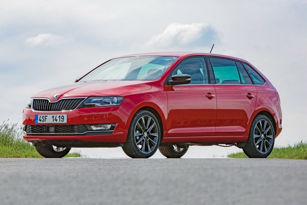 Opdateret Skoda Rapid Spaceback hatchback-model