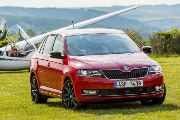 Opdateret Skoda Rapid Spaceback hatchback-model