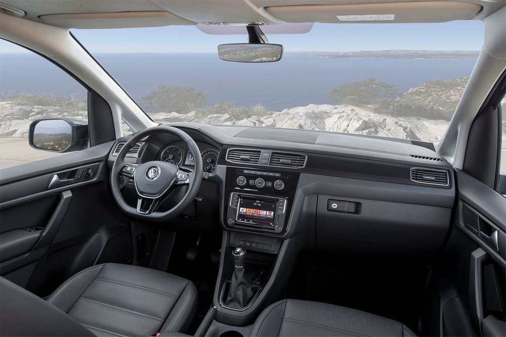 Test af kompakt minivan: Volkswagen Caddy i fjerde generation