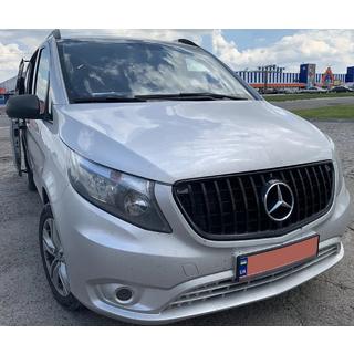 GT Panamericana Black frontgrill (2014-2023 til Vito W447) Mercedes Vito/V-klasse W447 2014– foto 1