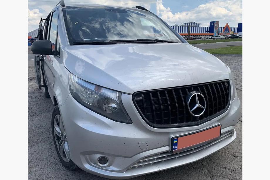 Mercedes Vito/V-klasse W447 2014– GT Panamericana Black frontgrill (2014-2023 til Vito W447) Image