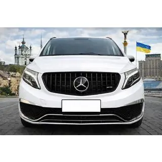 Frontgrill GT Panamericana Black (2014-2019 til V-class) foto 1
