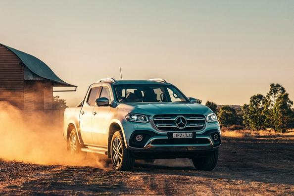 Test af pickupen Mercedes-Benz X-Class