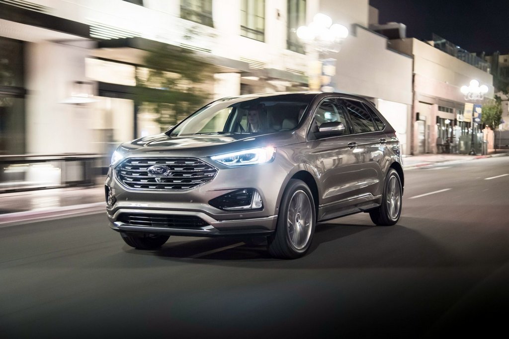 Test af den opdaterede Ford Edge-crossover