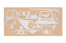 Iveco Daily 2014– Instrumentbordbeklædning Aluminium foto 1