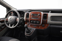 Renault Trafic 2015– Instrumentbord cover Carbon foto 1