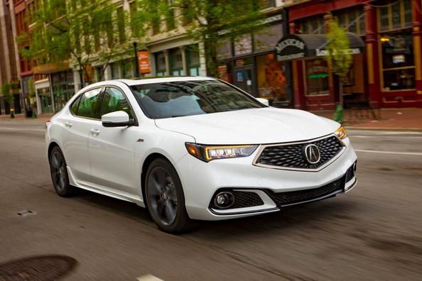 Restylet version af Acura TLX-sedan