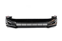 Toyota Land Cruiser Prado 150 2009–2023 Modelista V3-LED kofangertillægsdele til for- og bagkofanger (2017-) Sort farve foto 15