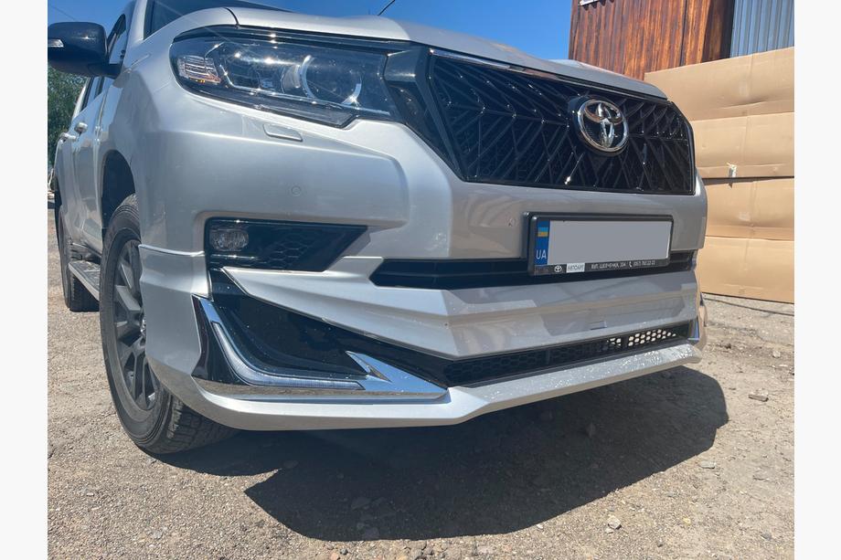 Toyota Land Cruiser Prado 150 2009–2023 Modelista V3-LED kofangertillægsdele til for- og bagkofanger (2017-) Foto 3