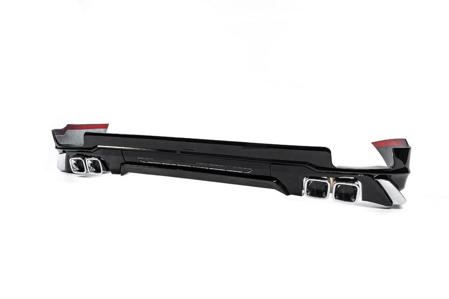 Toyota Land Cruiser Prado 150 2009–2023 Modelista V3-LED kofangertillægsdele til for- og bagkofanger (2017-) Foto 11