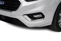 Ford Custom 2013–2022 Kromrammer til tågelygter 2018+ (2 stk., rustfrit stål) OmsaLine - italiensk rustfrit stål foto 1