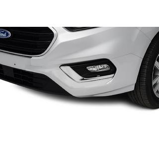 Kromrammer til tågelygter 2018+ (2 stk., rustfrit stål) Ford Custom 2013–2022 foto 1
