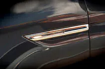 Renault Megane IV 2016–2025 Krom blinklyskapper 2016-2020 (2 stk., rustfrit stål) foto 1