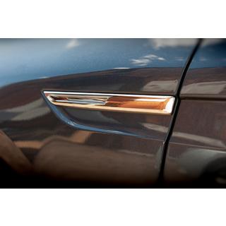 Krom blinklyskapper 2016-2020 (2 stk., rustfrit stål) Renault Megane IV 2016–2025 foto 3