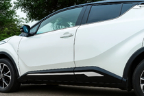 Toyota C-HR 2016–2023 Dørlister OmsaLine (4 stk., rustfri) foto 1