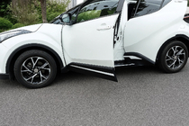 Toyota C-HR 2016–2023 Dørlister OmsaLine (4 stk., rustfri) foto 3