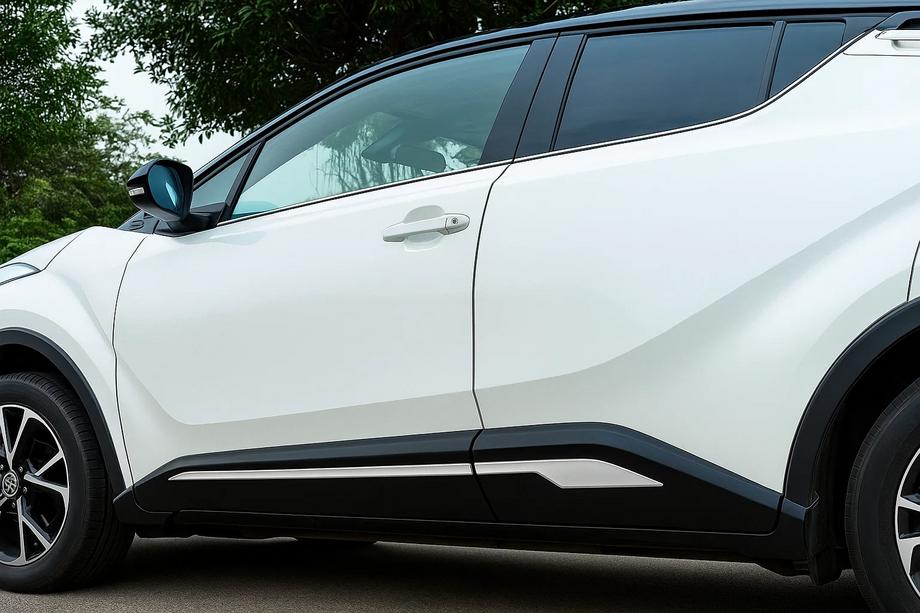 Toyota C-HR 2016–2023 Dørlister OmsaLine (4 stk., rustfri) Image
