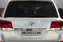 Toyota Land Cruiser 200 2007–2021 WALD spoiler (nedre, 2016-2021) Sort farve foto 3