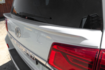 Toyota Land Cruiser 200 2007–2021 WALD spoiler (nedre, 2016-2021) Sort farve foto 2