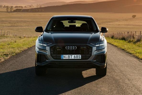 Test af den firehjulstrukne premium-crossover Audi Q8