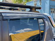 Toyota Hilux 2015– Vindafvisere med kromliste (4 stk., Niken) foto 9