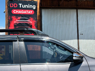 Toyota Hilux 2015– Vindafvisere med kromliste (4 stk., Niken) foto 5