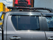 Toyota Hilux 2015– Vindafvisere med kromliste (4 stk., Niken) foto 6