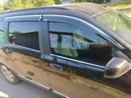Dacia Lodgy 2012–2022 Vindafvisere med kromliste (4 stk., Niken) foto 4