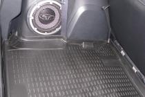 Citroen C-Crosser 2007–2013 (2007↗) Gummibagagerumsbakke (Novline) (med subwoofer) crossover foto 2