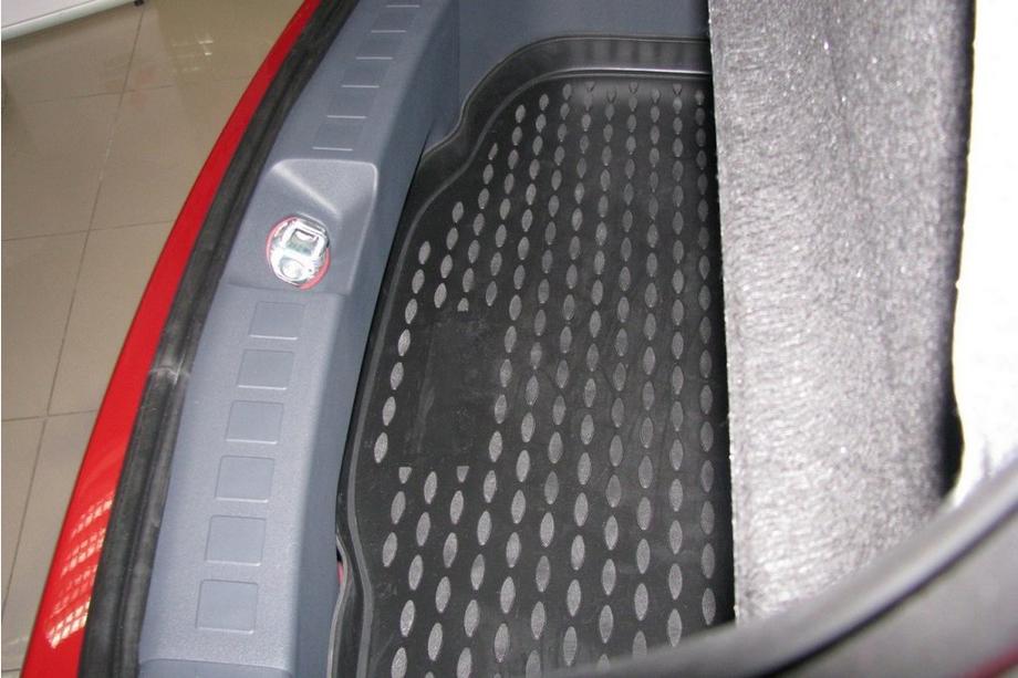 Mitsubishi Colt 2004–2012 (2009↗) Bagagerumsmåtte (Novline) HB/3D Foto 2
