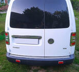 Volkswagen Caddy 2010–2015 Rammer til stoplygter V2 (2 stk., rustfrit stål) foto 3