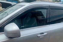 Volvo XC90 2015– Vindafvisere med kromliste (4 stk., HIC) foto 4