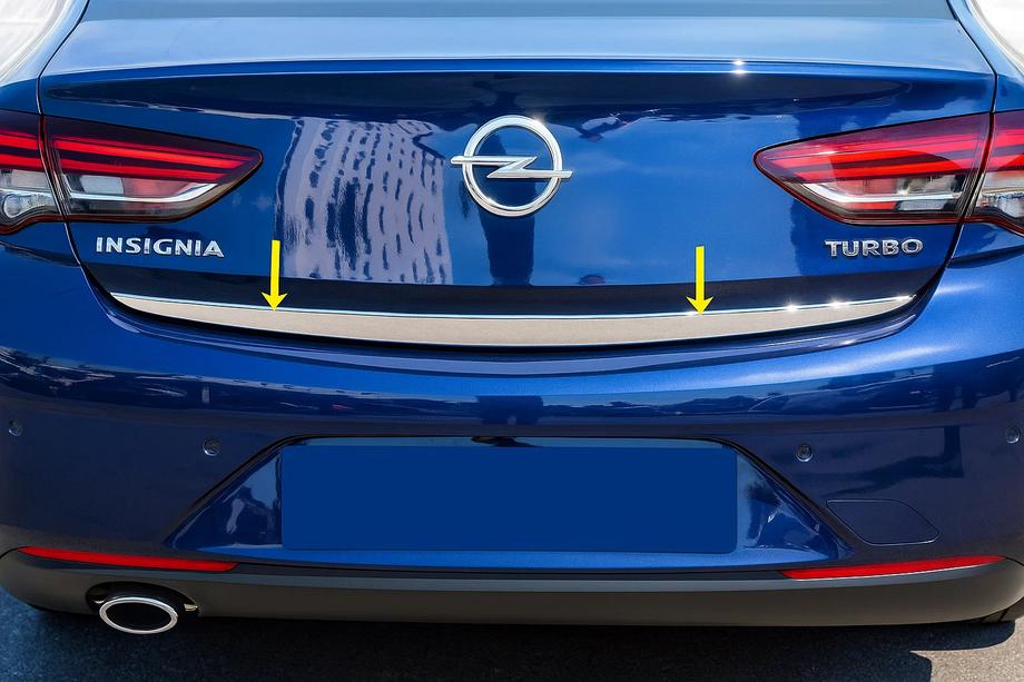 Opel Insignia 2017–2022 Bagagerumskantliste (1 stk., rustfrit stål) Foto 1