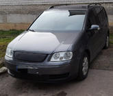 Volkswagen Touran 2003–2010 Vinterafdækning til kølergrill (øverste, 2003-2006) Mat foto 4