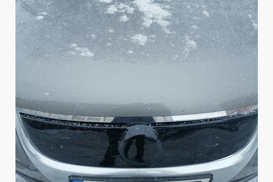 Volkswagen Touran 2003–2010 Vinterafdækning til kølergrill (øverste, 2006-2010) Mat Foto 2