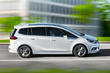 Anmeldelse af den kompakte minivan Opel Zafira foto 3
