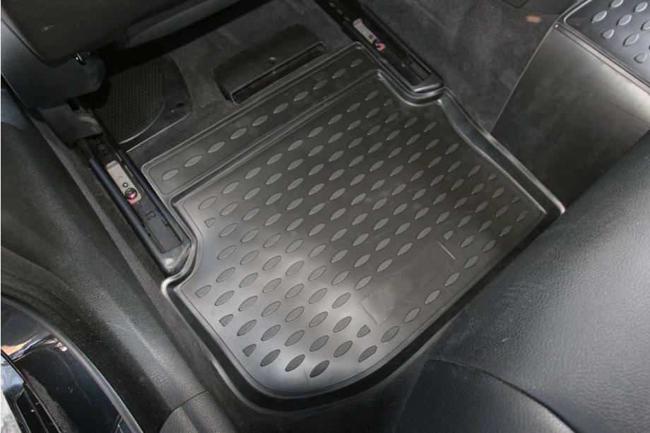 BMW 5-serie F10/F11 2010–2016 3D gummimåtter til kabinen (4 stk., Novline) F10 Foto 2